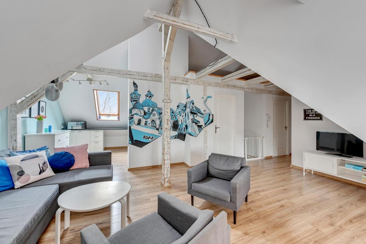 Grand Apartments - Happy Loft Apartment Сопот Екстер'єр фото